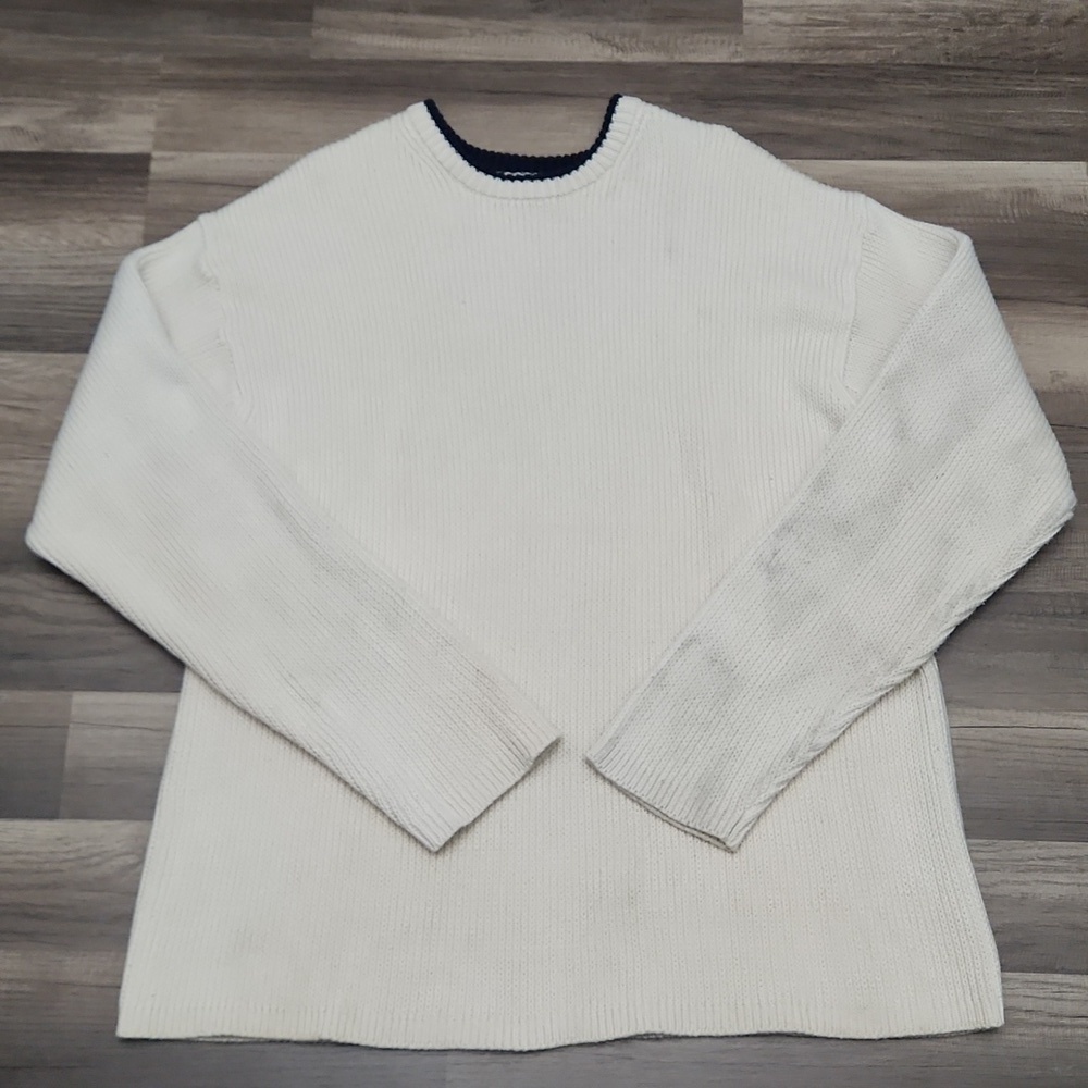 Gap Cable Knit Cream Sweater Size XXL